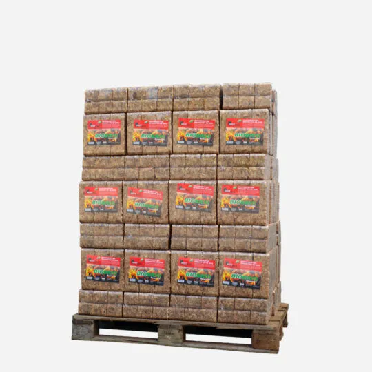 Briquetas de madera BioBriq MegaRuf 972 kg